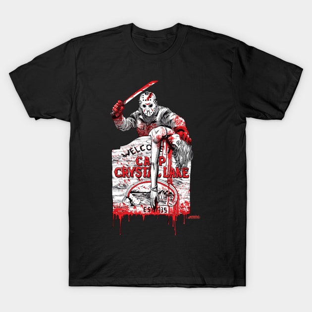 CAMP BLOOD T-Shirt by ZornowMustBeDestroyed